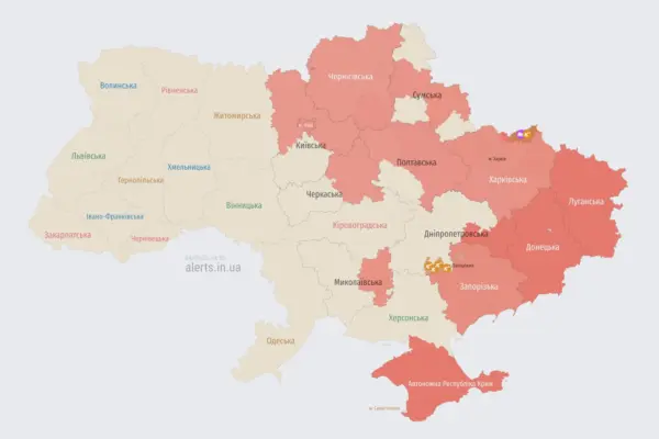 Повітряна тривога вночі 4 серпня: Київ та області отримали сигнали через дрони