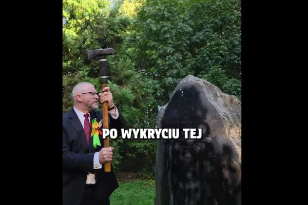 Браун розбив обеліск УПА у Польщі: нові наслідки та попередні акти вандалізму