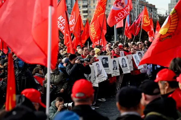 У Москві на мітингу КПРФ затримали близько 60 людей